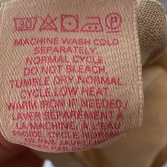 Victoria's Secret Tan Drawstring Linen Pants Size 12s - Picture 6 of 7